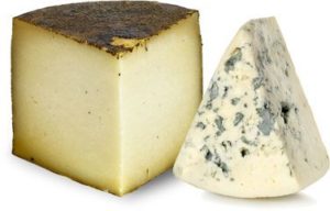 <p>Cheeses: </p><p>Idiazábal and Blau de l'Avi Ton</p>